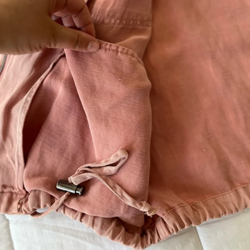 SOLD 💟 RAILS Collins Utility Linen Blend Jacket in Rose Dust Size Small - Picture 12 of 16